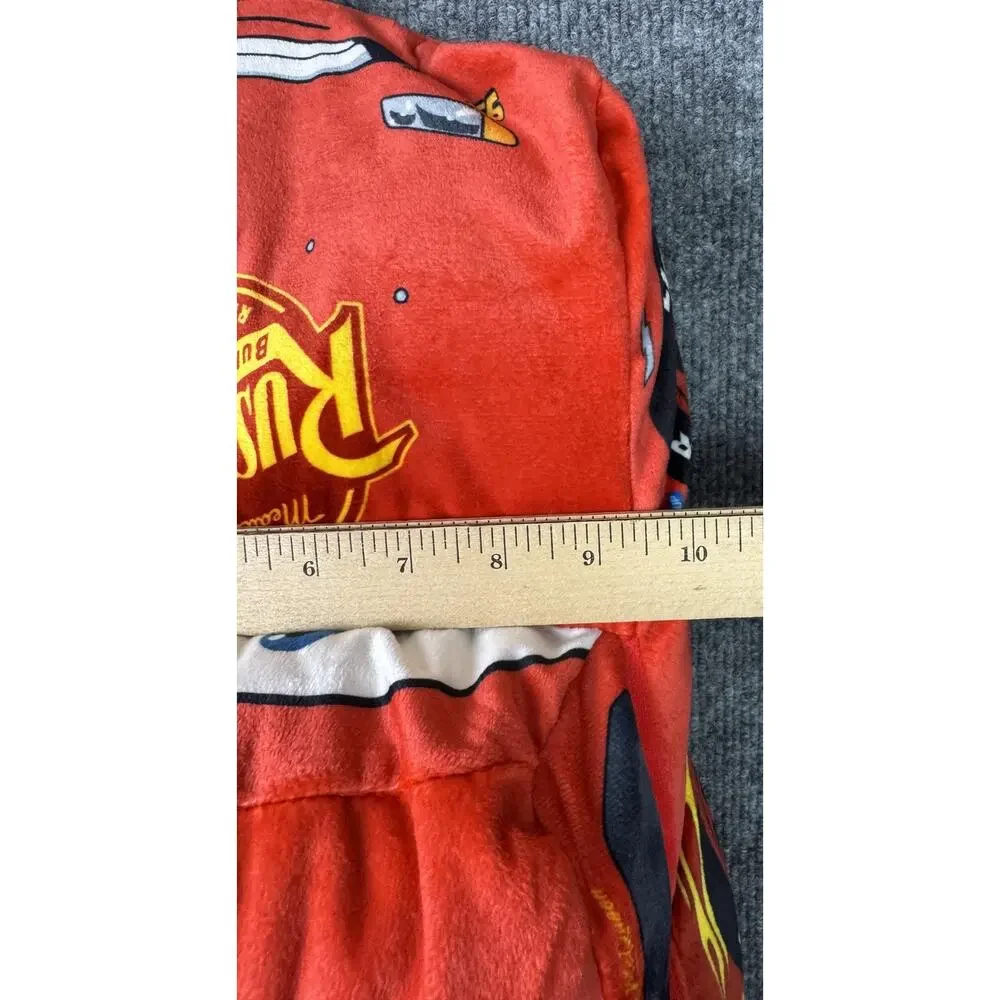 Disney Cars Lightning McQueen Red Plush 14in Backpack Boys Rust-eze 95 Kids Bag
